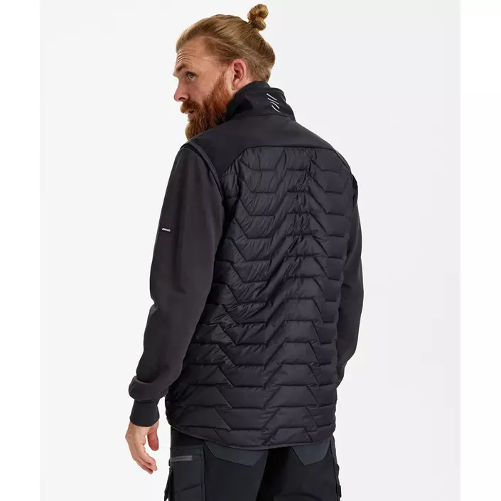 Engel Entire vadderad väst, Anthracite Grey/Black, large image number 4