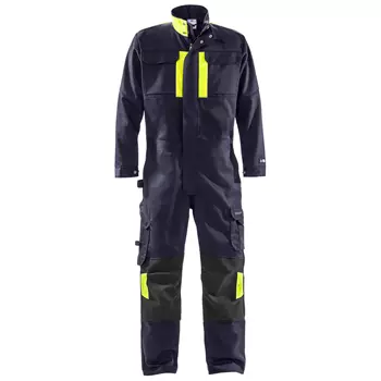 Fristads Flame coverall 8044 WEL, Marine/Hi-Vis yellow