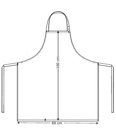 Kentaur bib apron