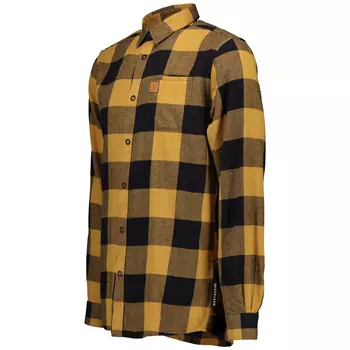 Westborn flannelskjorte, Mustard/Black