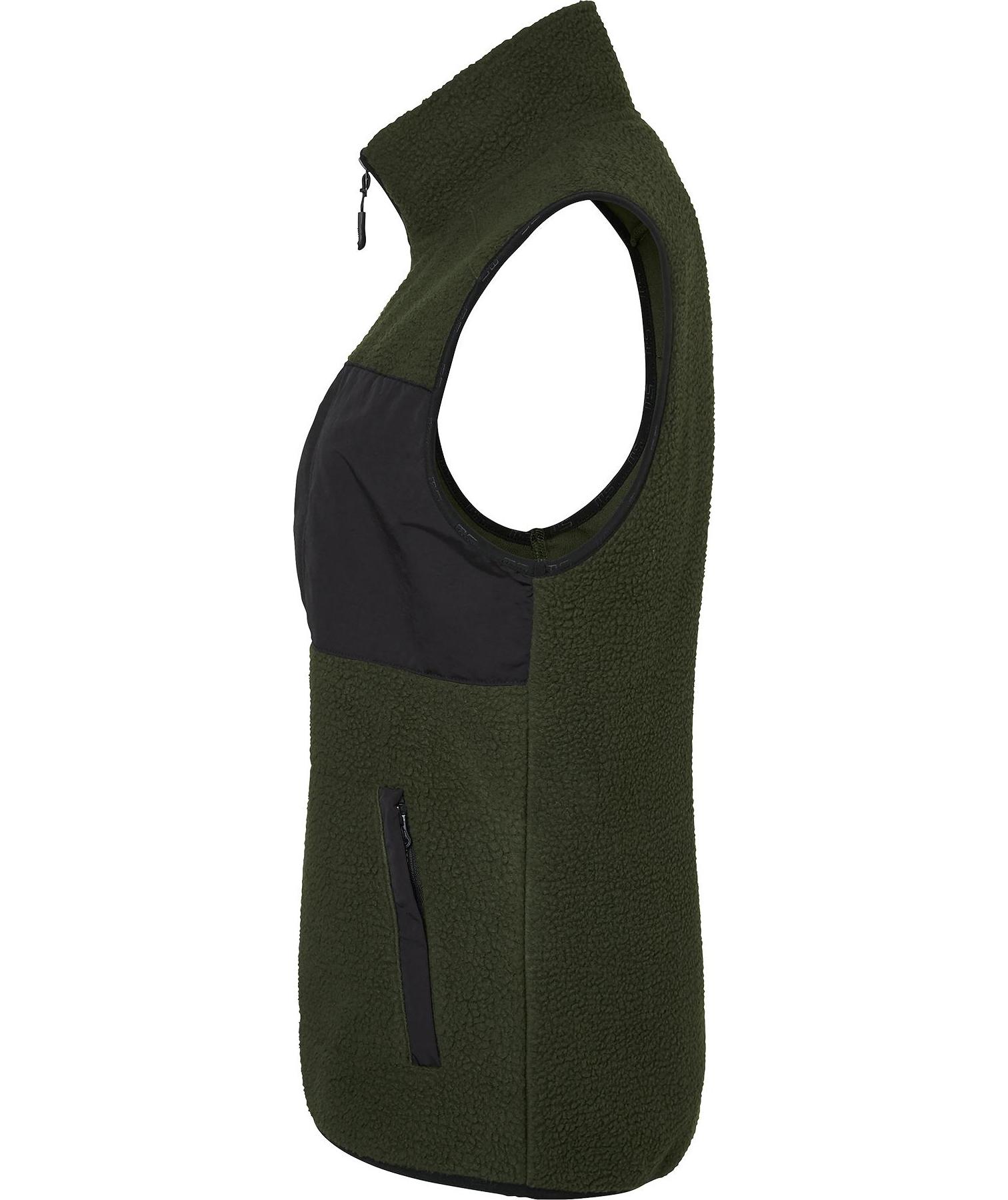 South West Saga women's fleece vest, Dark olive , large image number 2