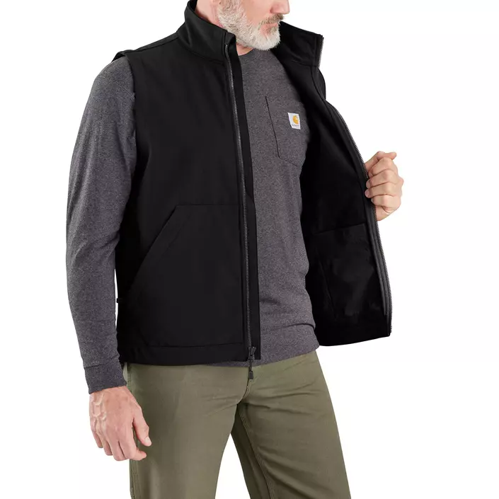 Carhartt Rain Defender softshellvest, Black, large image number 3
