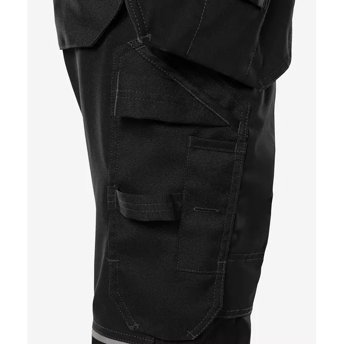 Fristads women's craftsman trousers 2901 GWM, Black, large image number 8