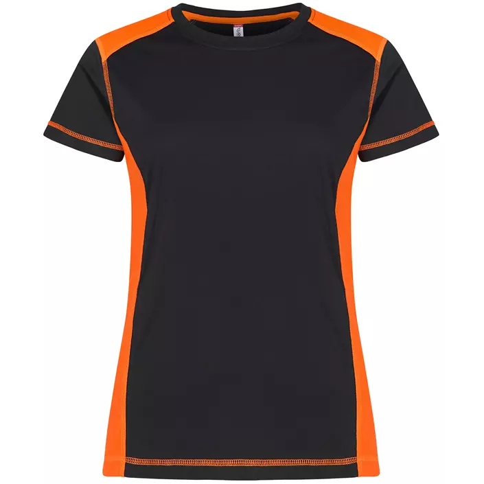 Clique Ambition-T Damen T-Shirt, Visibility Orange, large image number 0