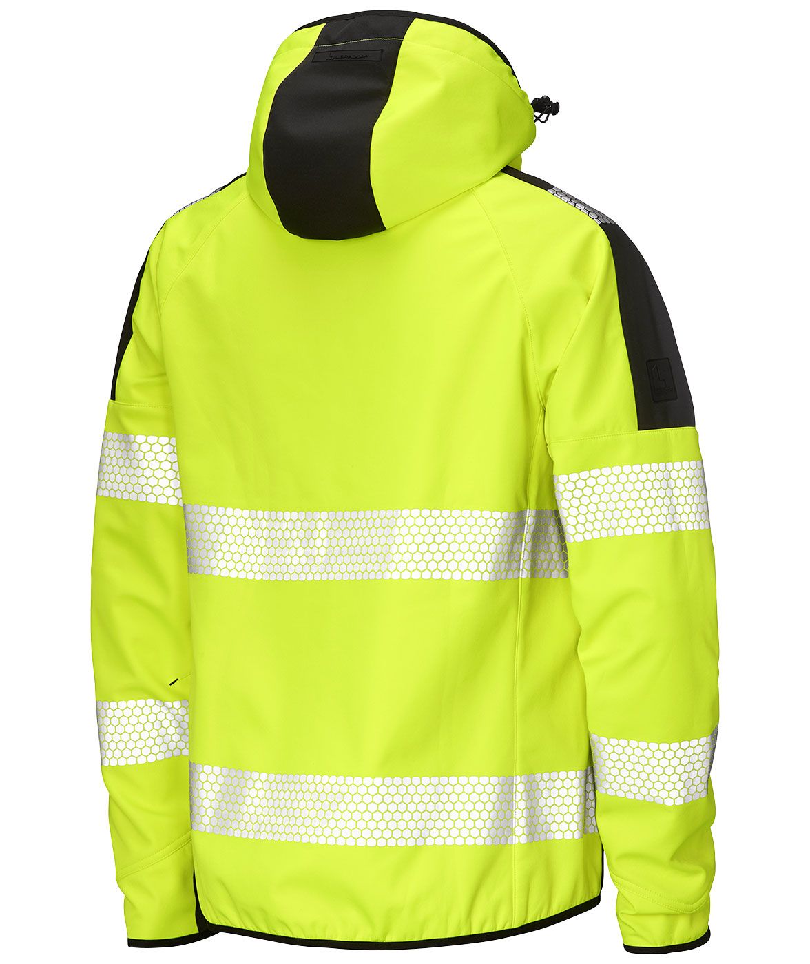 L.Brador Aereo&nbsp;softshelljacka 2033P, Varsel Gul/Svart