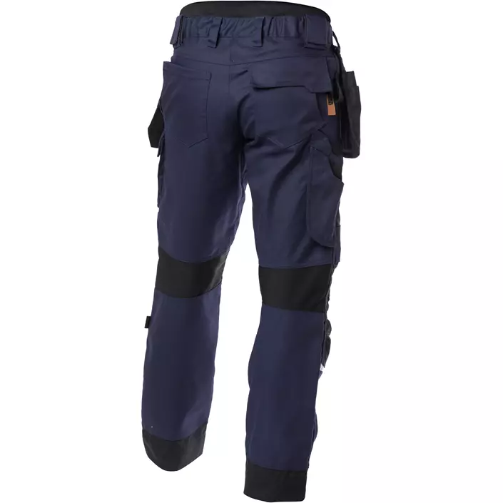 Viking EVO35 håndværkerbukser, Marine/Sort, large image number 1