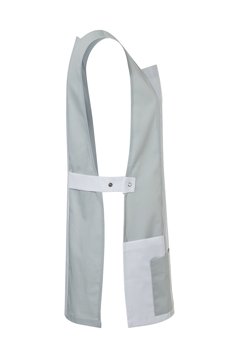 Karlowsky Nala dame dobbelt forkle, Light grey/white, large image number 4