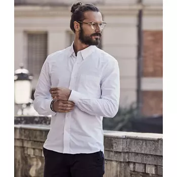 Clique Oxford shirt, White