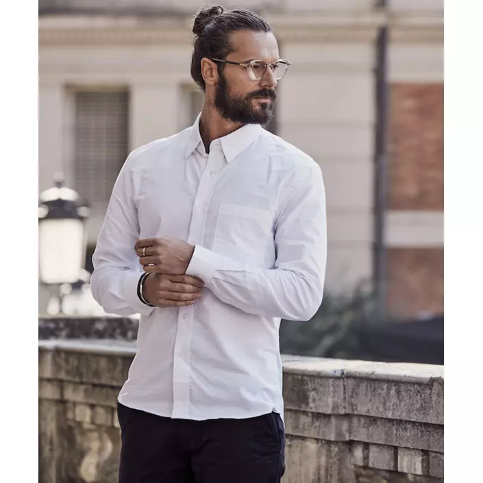 Clique Oxford skjorte, Hvid, large image number 1