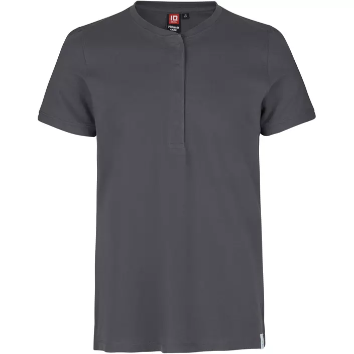 ID PRO wear CARE dame poloshirt, Silver Grey, large image number 0