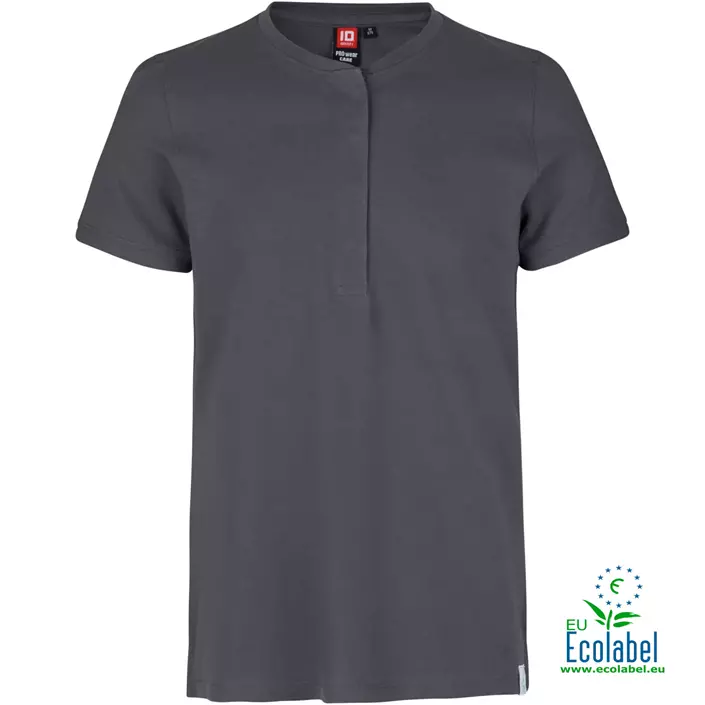 ID PRO wear CARE dame poloshirt, Silver Grey, large image number 0