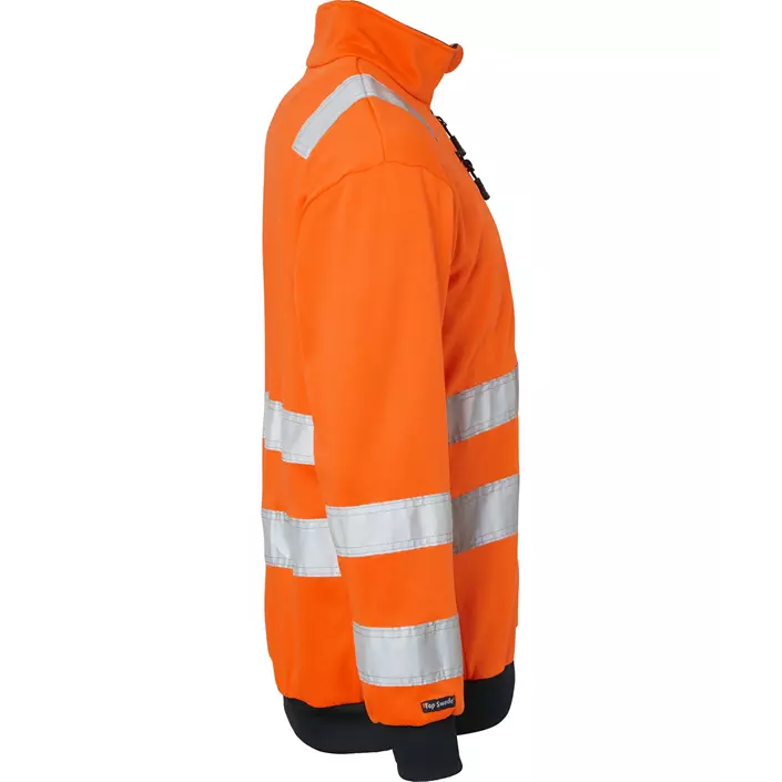 Top Swede sweatshirt 136, Hi-Vis Orange/Navy, large image number 2