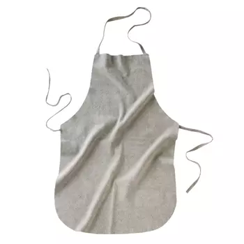 SIR Safety leather bib apron, Grey