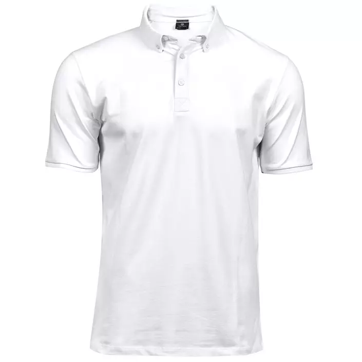 Tee Jays Fashion Luxury stretch polo T-skjorte, Hvit, large image number 0