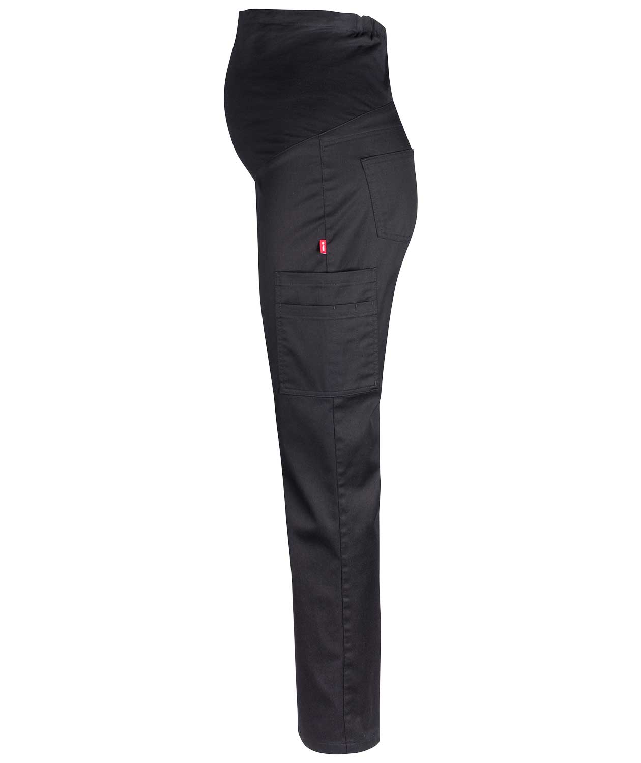 Smila Workwear Nea maternity trousers, Black, large image number 3