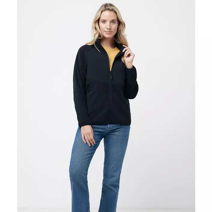 Iqoniq Talung Fleecepullover, Schwarz, large image number 9