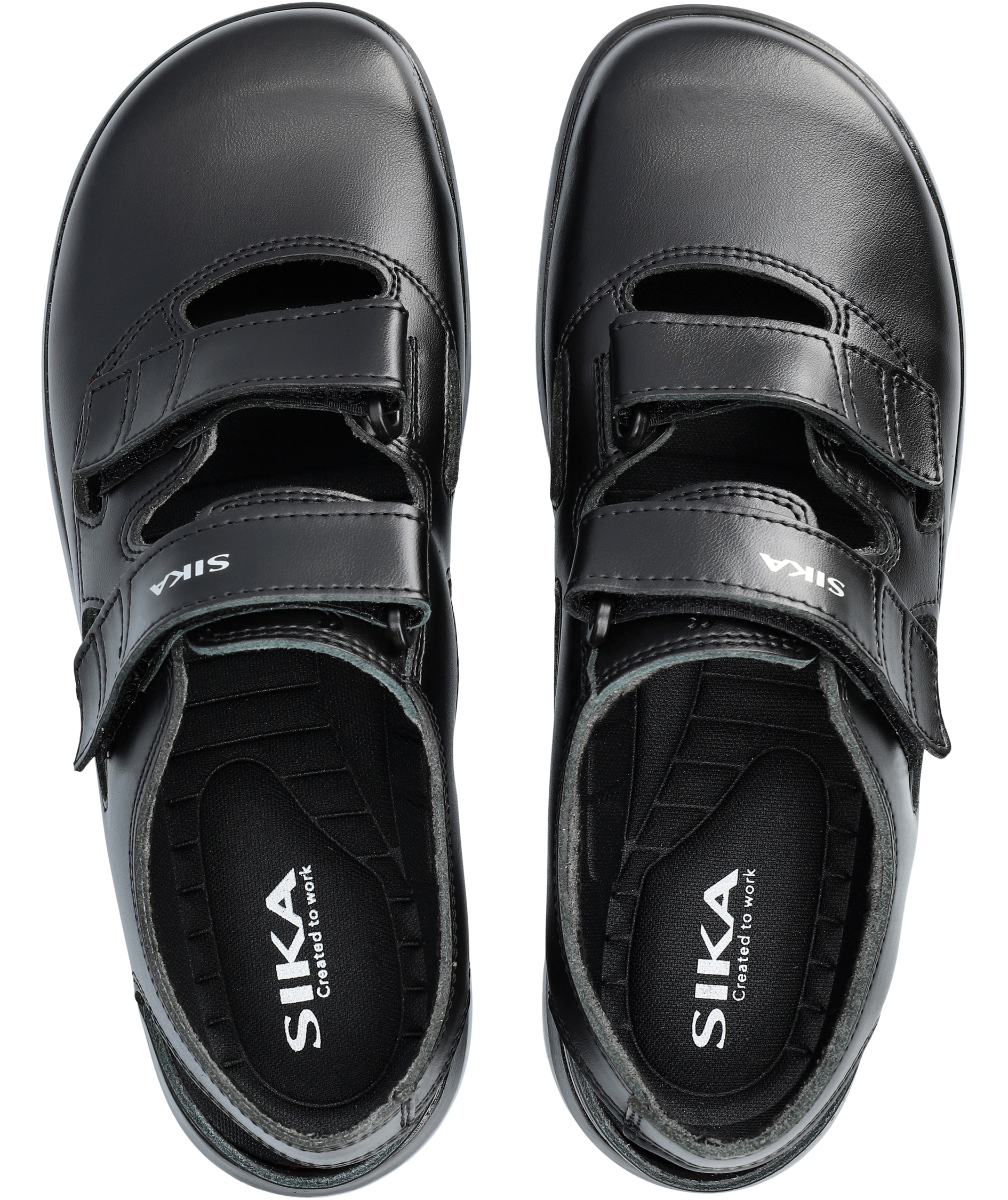 Sika OptimaX work sandals OB, Black, large image number 3