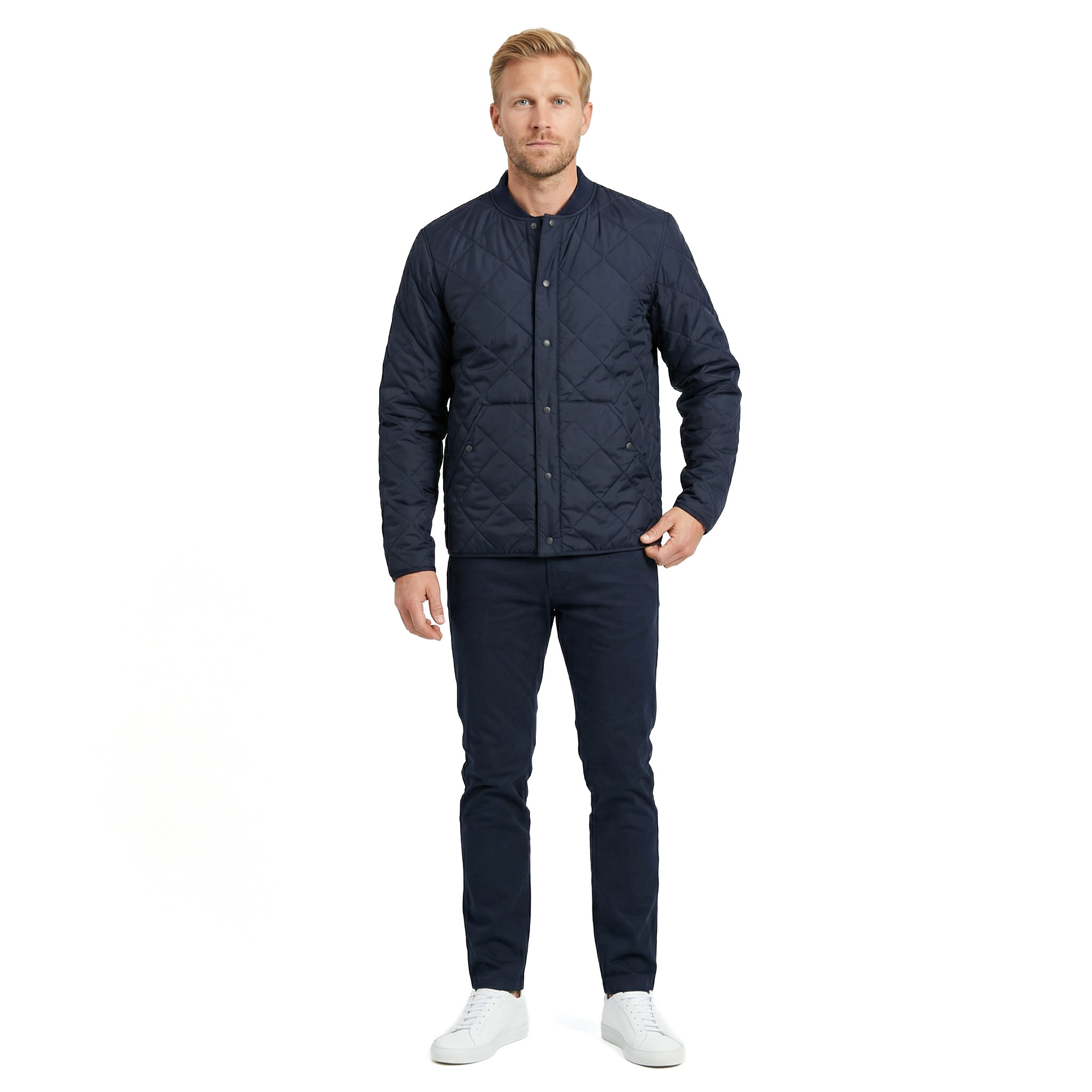 ID Allround  Thermo Steppjacke, Navy, large image number 2