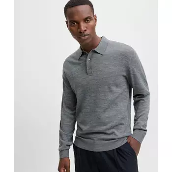 Jack & Jones Premium JPRBLAMERINO stickad tröja med merinoull
