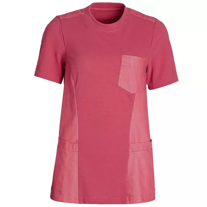Kentaur women's pique T-shirt, Raspberry red Melange, large image number 0