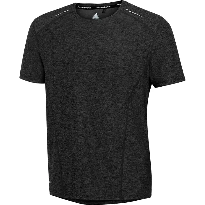 Pitch Stone T-shirt, Black melange, large image number 0