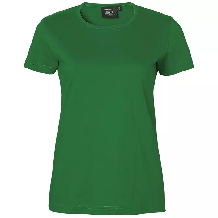 South West Venice økologisk dame T-shirt, Grøn, large image number 0