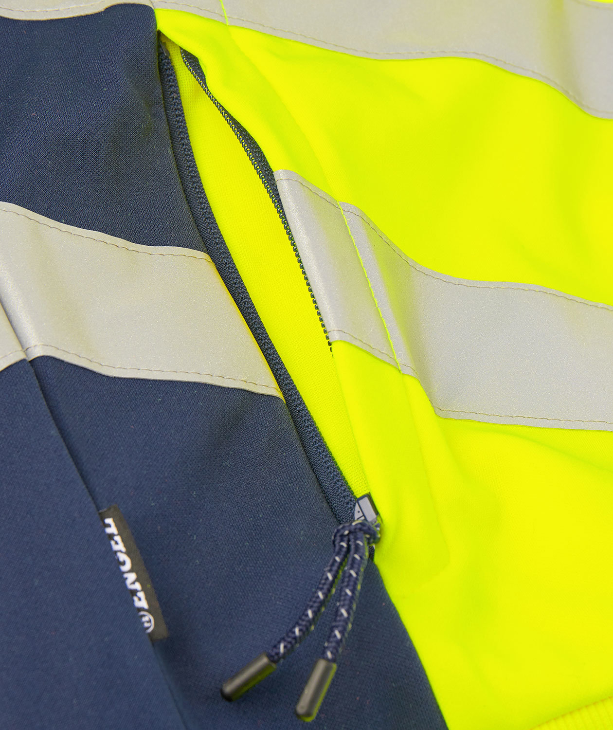 Engel Safety hoodie, Yellow/Blue Ink, large image number 2