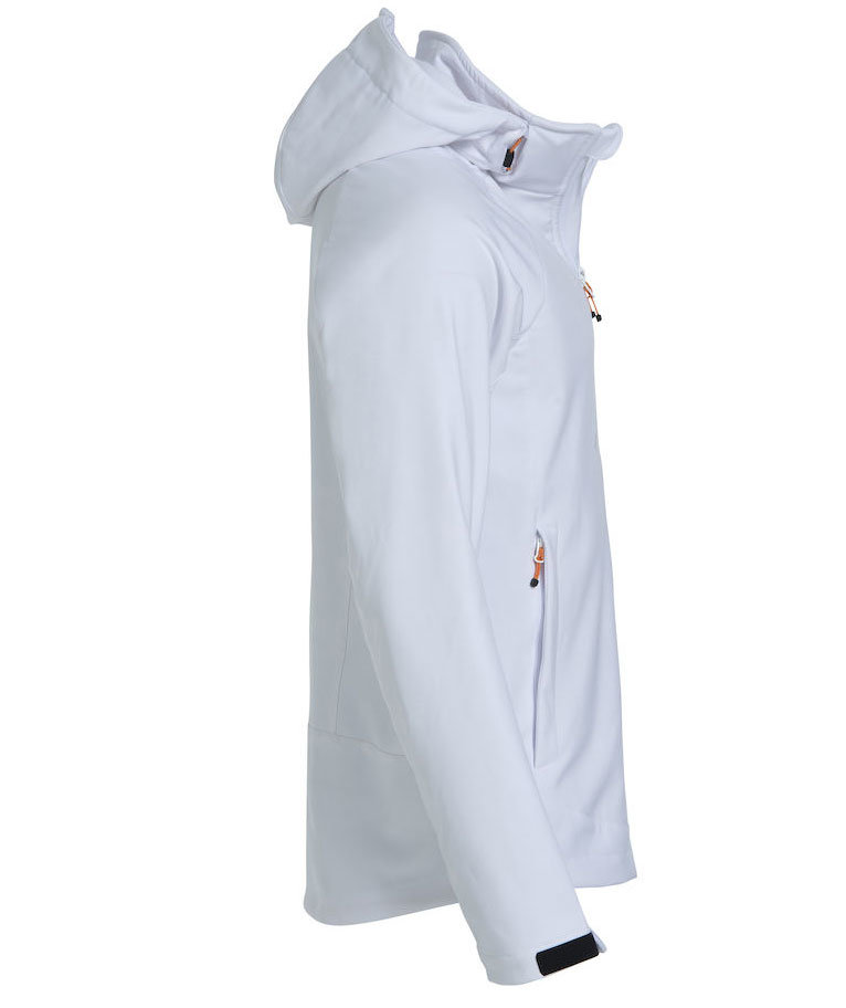 Clique Milford Softshelljacke, Wei&szlig;, large image number 3