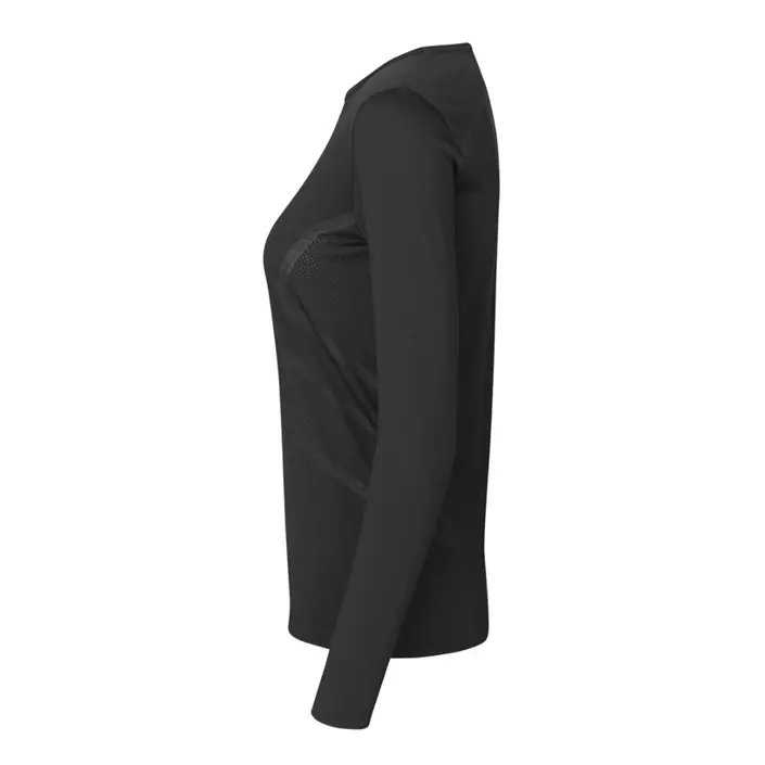 GEYSER seamless long-sleeved women's T-shirt, Black, large image number 1