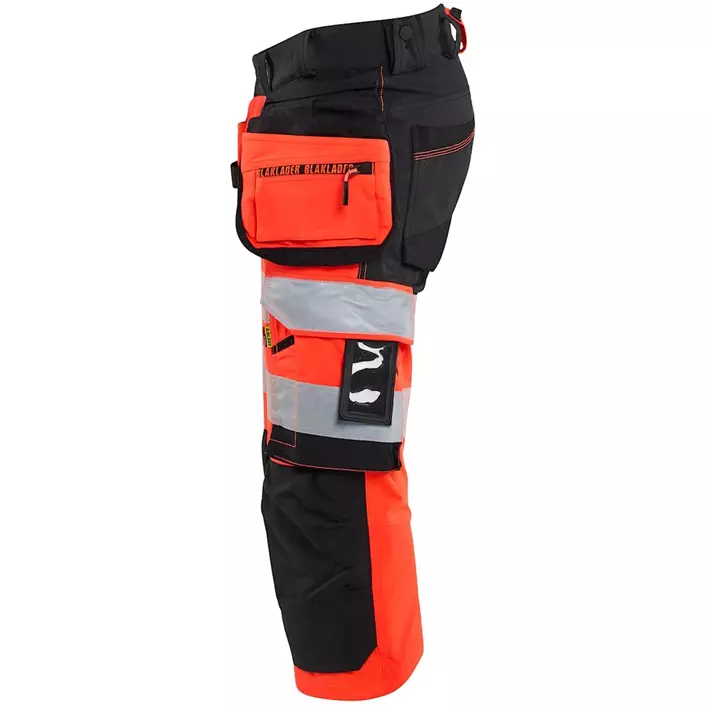 Blåkläder 3/4-Handwerkerhose full stretch, Hi-Vis rot/schwarz, large image number 3