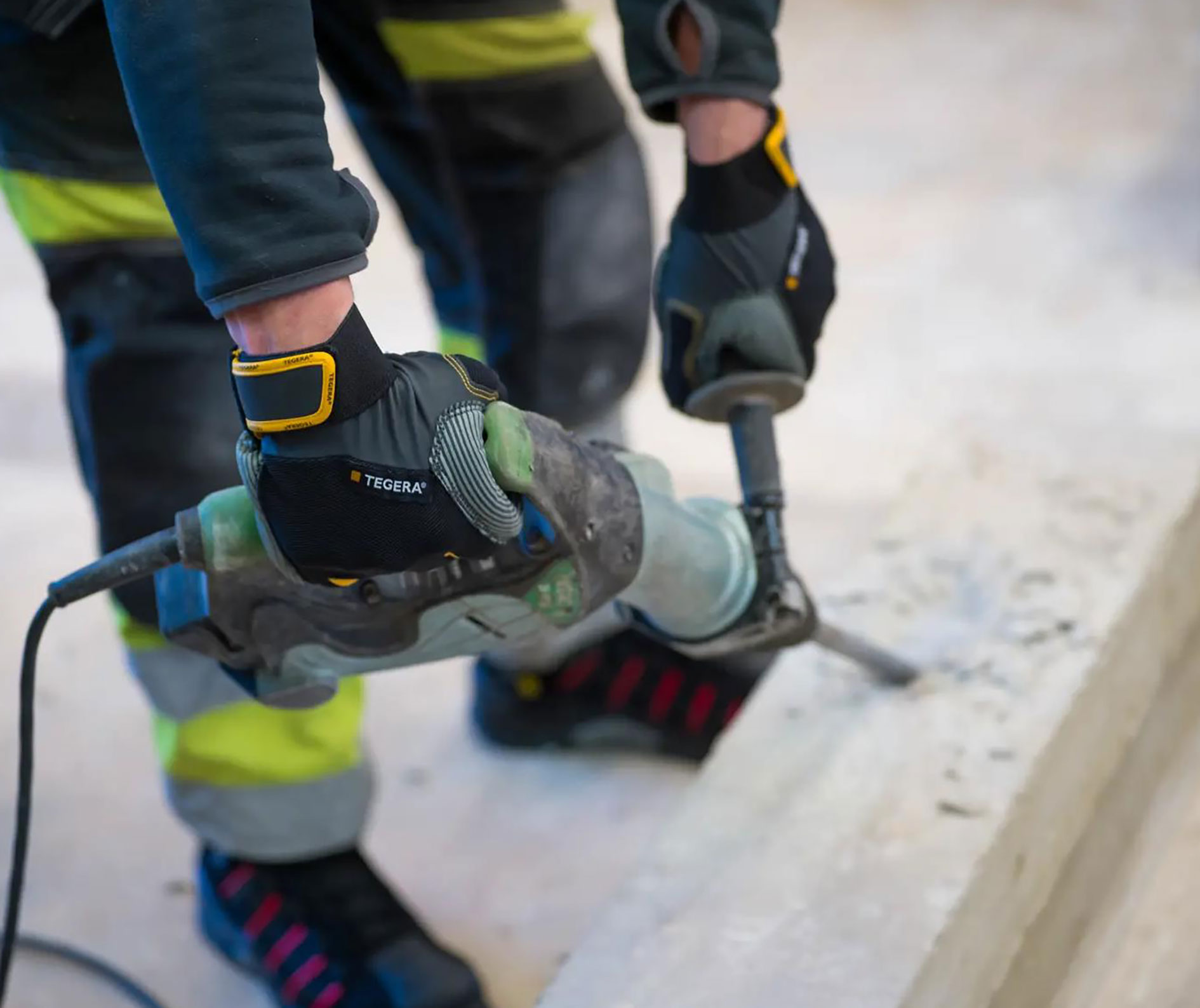 Tegera 9180A pro anti-vibration gloves, Black, large image number 4