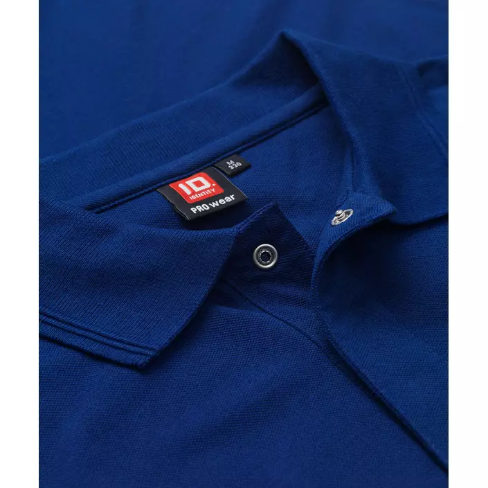 ID PRO Wear Polo shirt with press-studs, Royal Blue, large image number 4