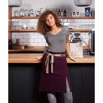 Karlowsky Recycled apron, Aubergine