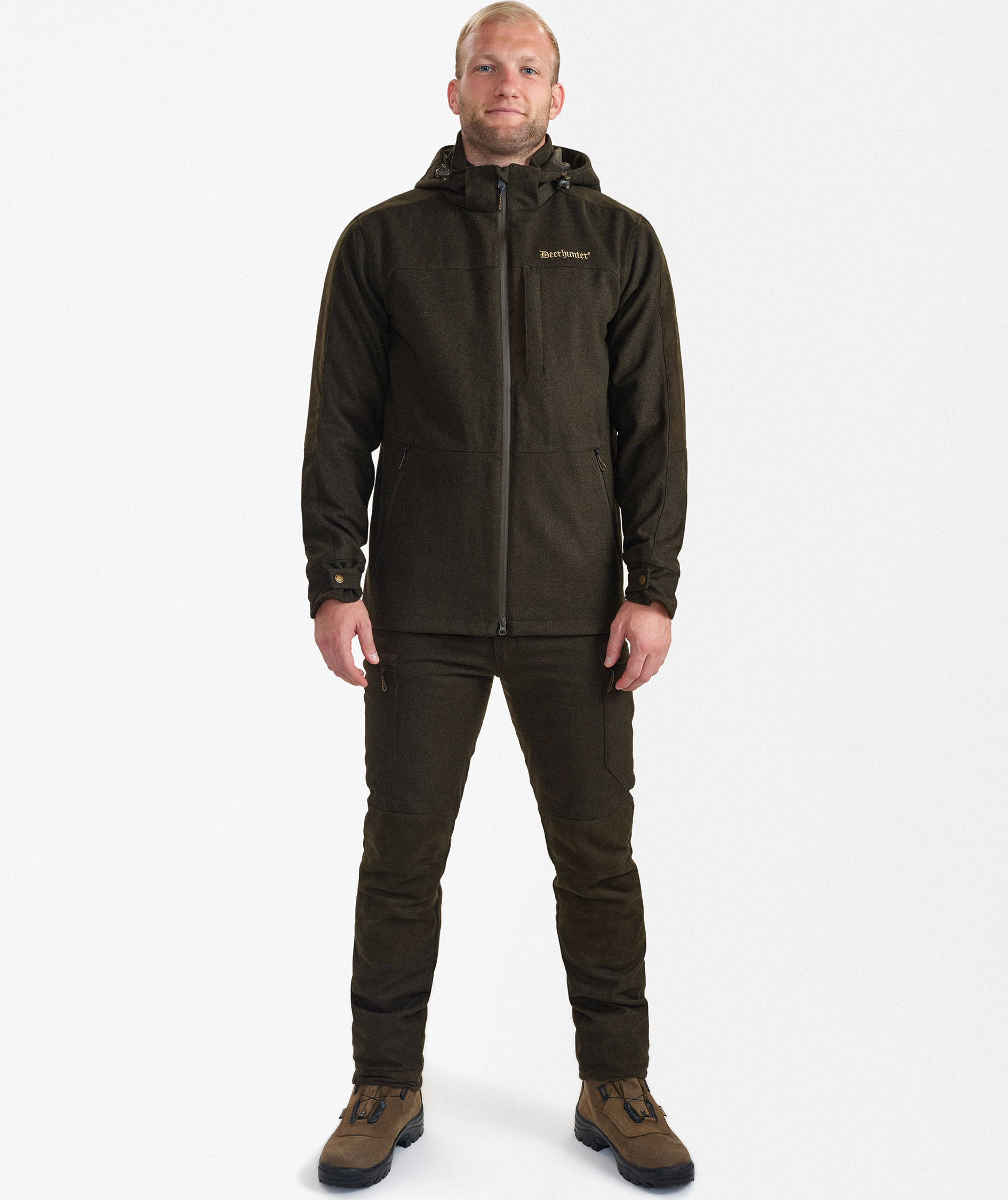 Deerhunter Tatra Active jacket with wool, Loden Wood, large image number 5