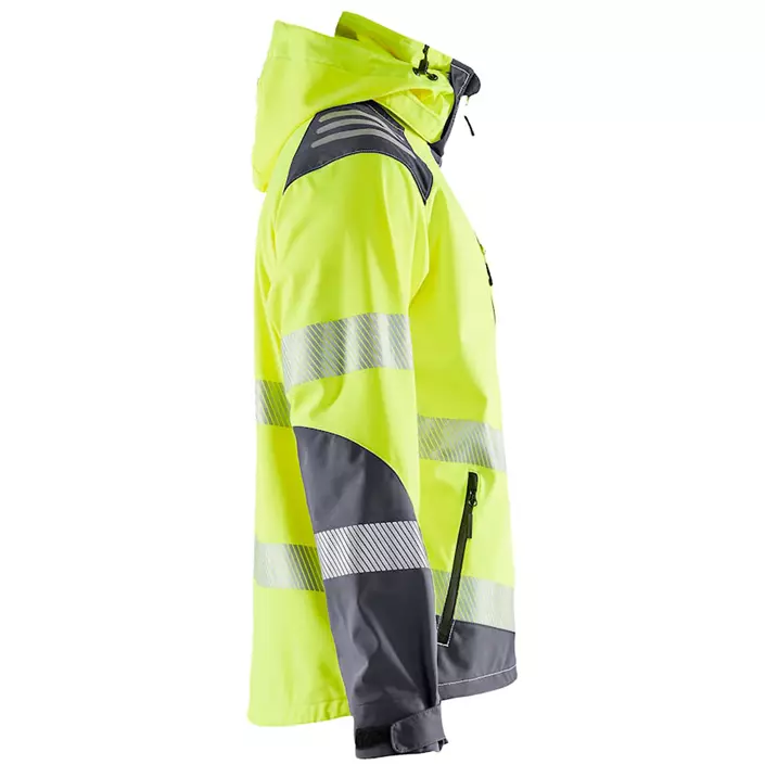 Blåkläder softshelljacka, Varsel Gul/Grå, large image number 3