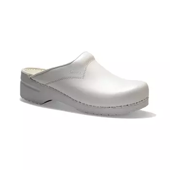 Sanita San Flex clogs without heel cover OB, White
