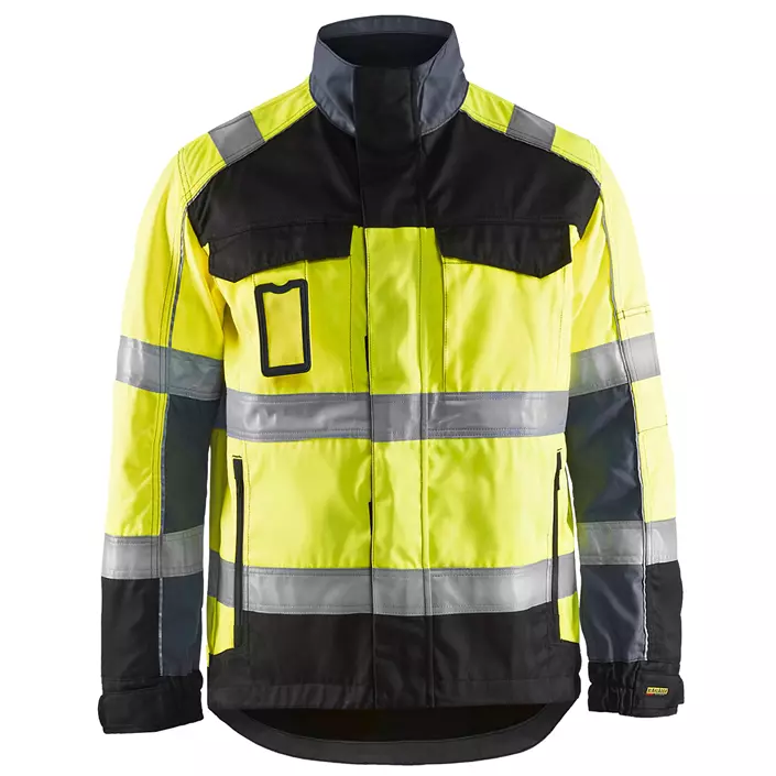 Blåkläder work jacket, Yellow/Black, large image number 0