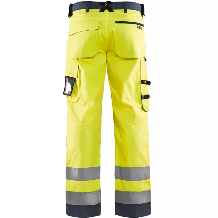 Blåkläder arbejdsbukser, Hi-vis Gul/Grå, large image number 1