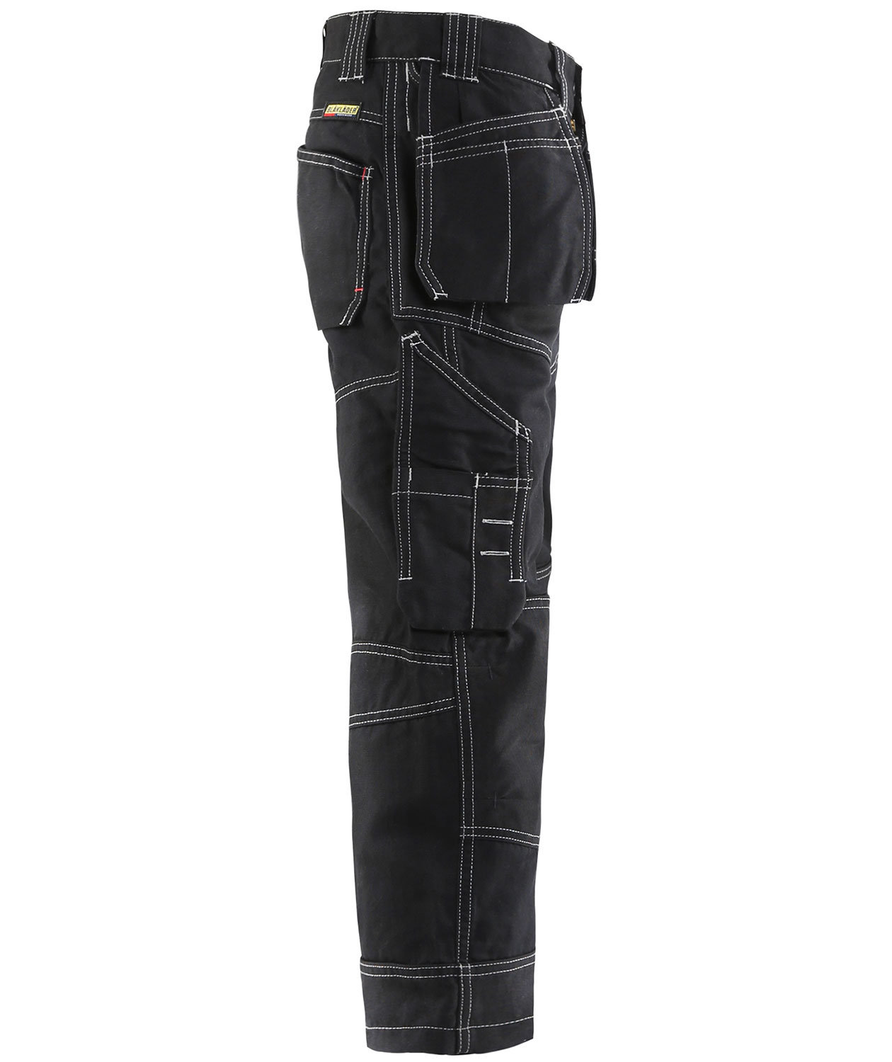 Bl&aring;kl&auml;der craftsman trousers kids, Black, large image number 1