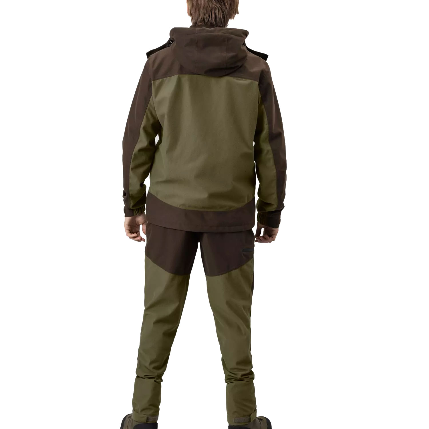 Seeland Fern softshell jacket, Duffel Green/Clay Brown, large image number 2