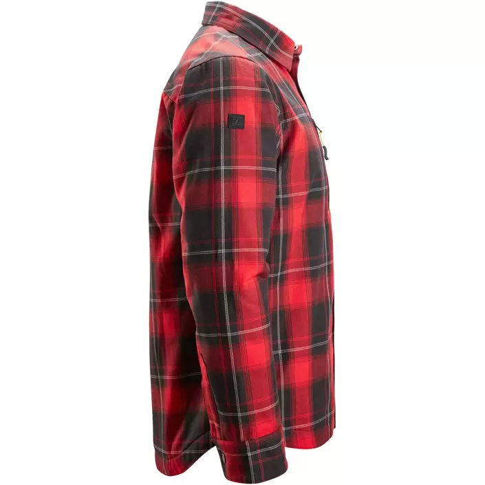 Snickers AllroundWork flannel skjortejakke 8522, Chili Red/Black, large image number 3