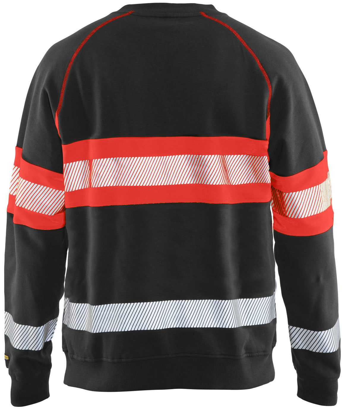 Bl&aring;kl&auml;der sweatshirt, Black/Hi-Vis Red, large image number 1