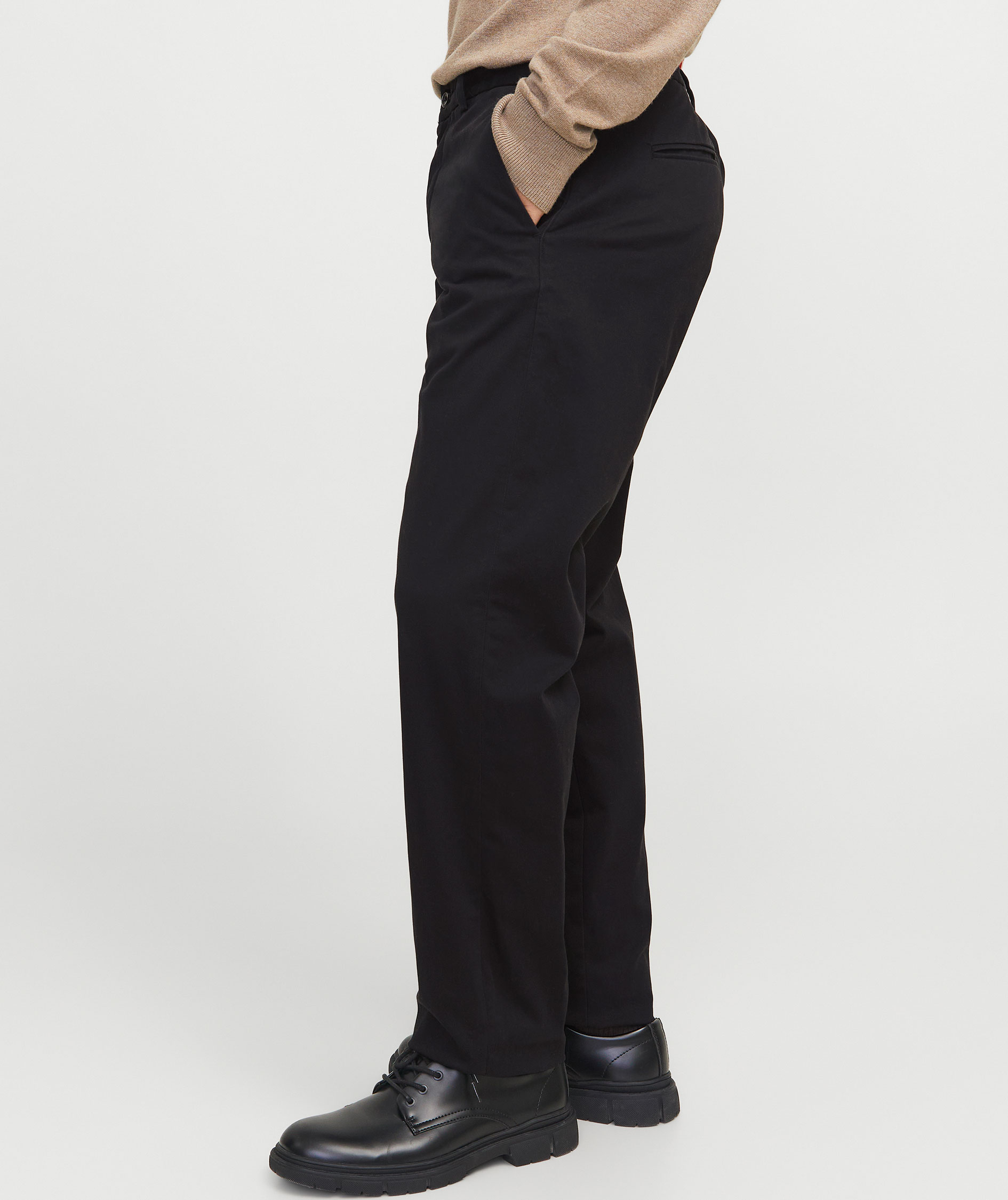 Jack & Jones JPSTKANE BARRET Chinos, Black, large image number 4
