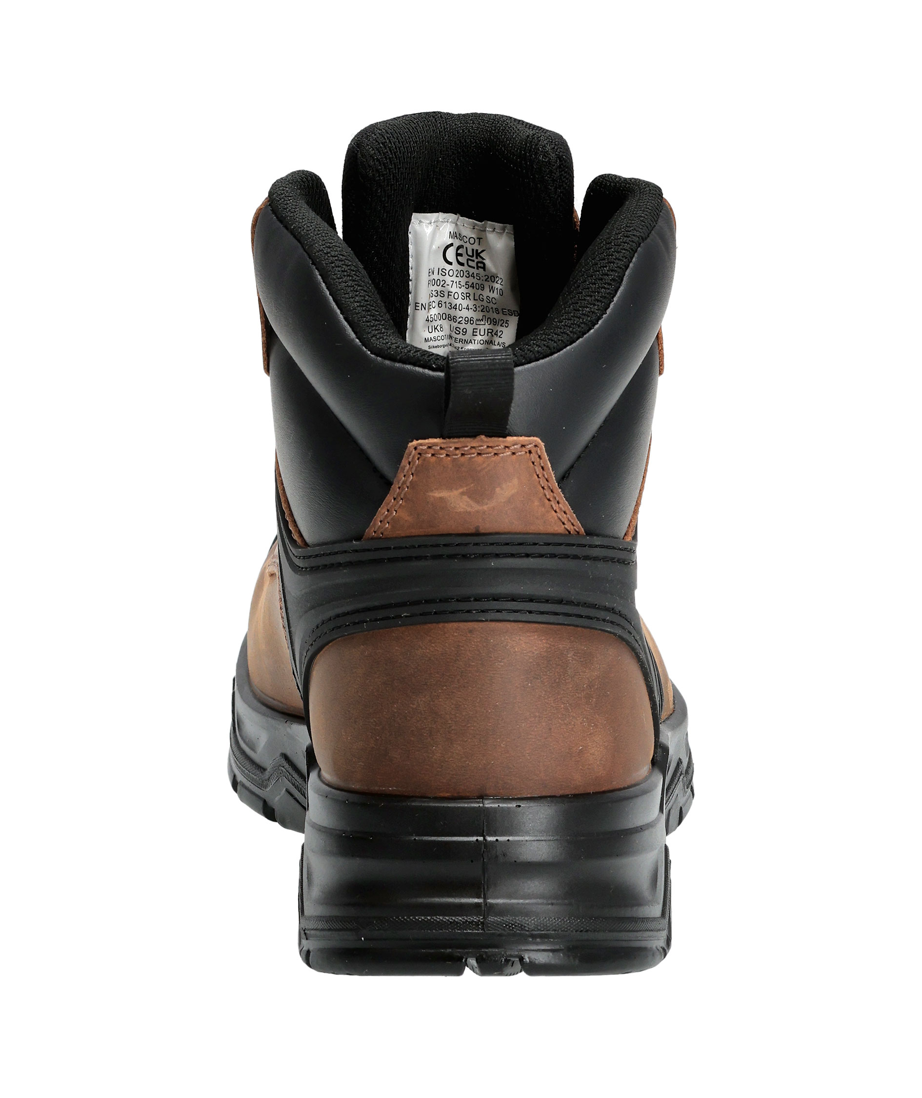 Mascot safety boots S3S, Nut Brown/Black, large image number 5