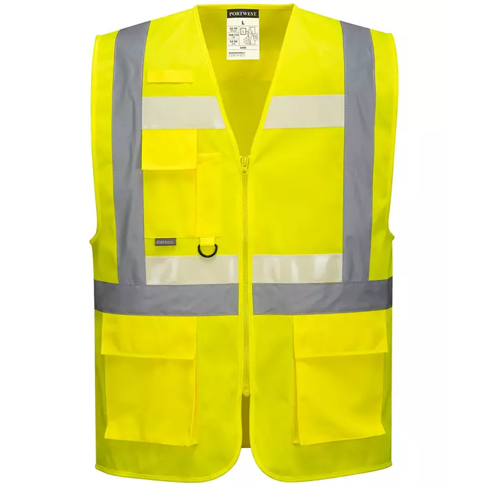 Portwest Glowtex Ezee Executive vest, Hi-Vis Yellow, large image number 0