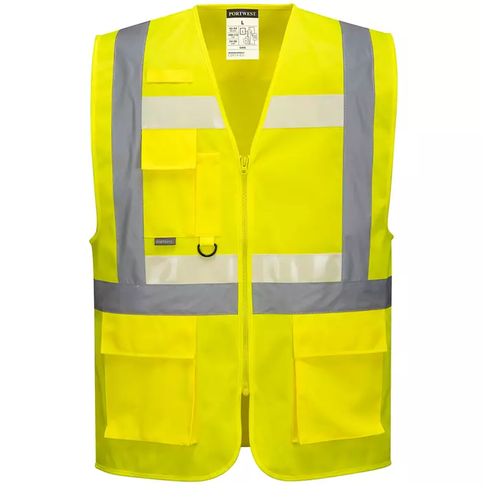 Portwest Glowtex Ezee Executive vest, Hi-Vis Yellow, large image number 0
