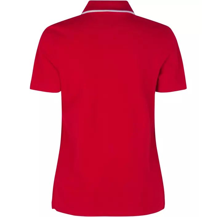 ID women's poloshirt, Red, large image number 1