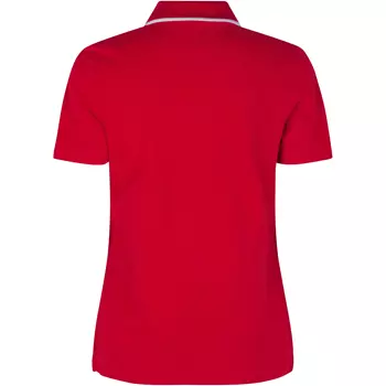 ID Damen Poloshirt, Rot