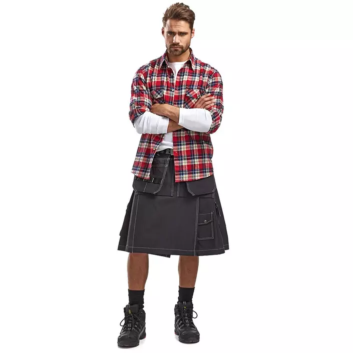 Blåkläder håndverkerkilt, Svart, large image number 1