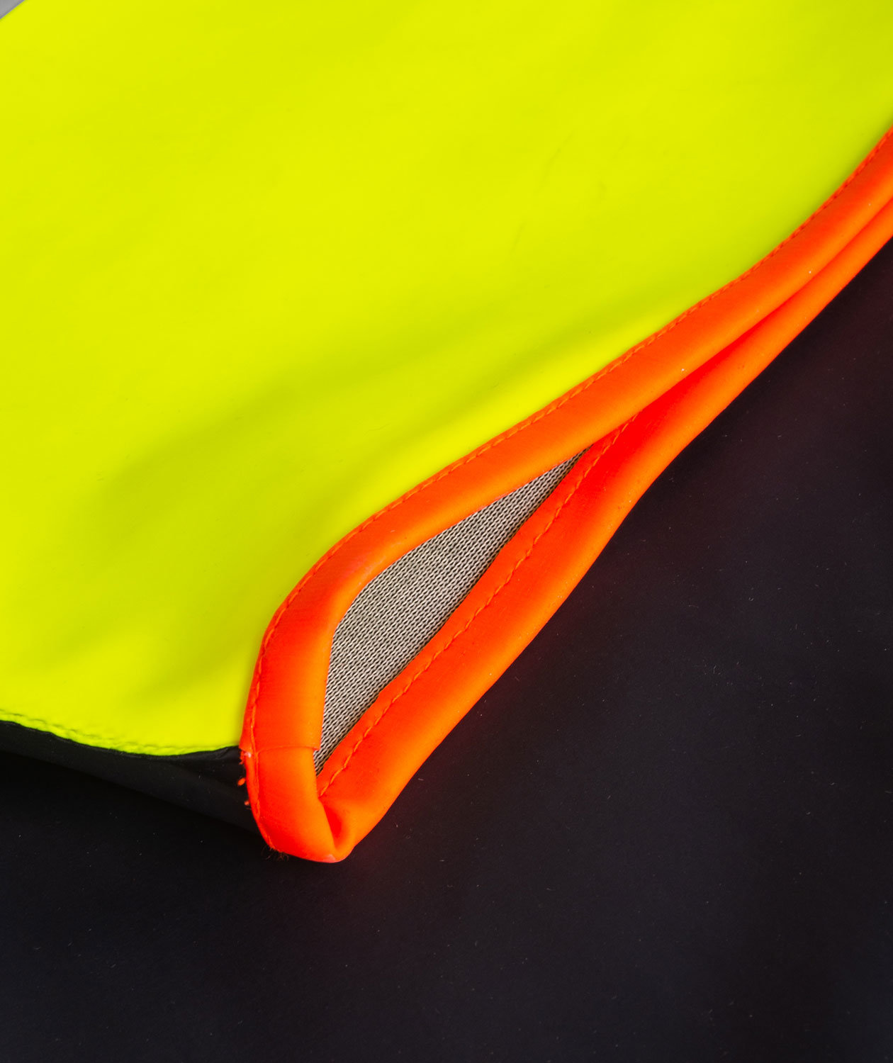 Lyngs&oslash;e PVC regnoveralls, Hi-vis&nbsp;Gul/Marine, large image number 3